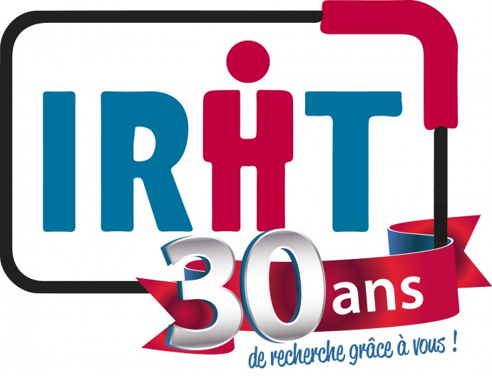 Logo Anniversaire 30 ans de l'IRHT