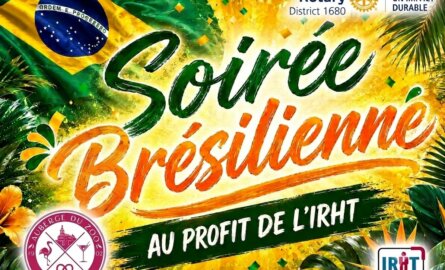 Soirée Brésilienne à l’Auberge du Zoo de Mulhouse par le Rotary District 1680
